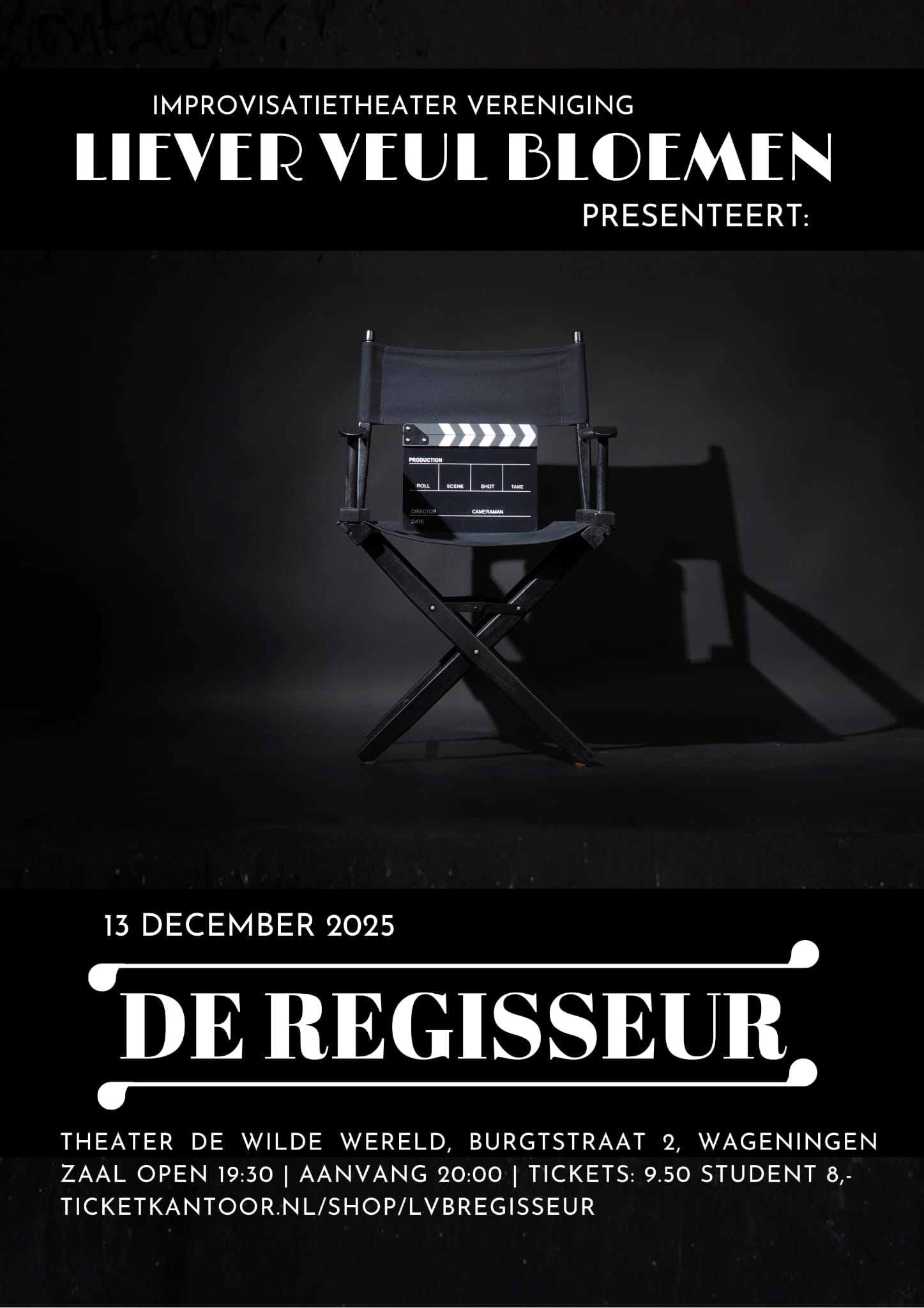 Voorstelling: De Regisseur